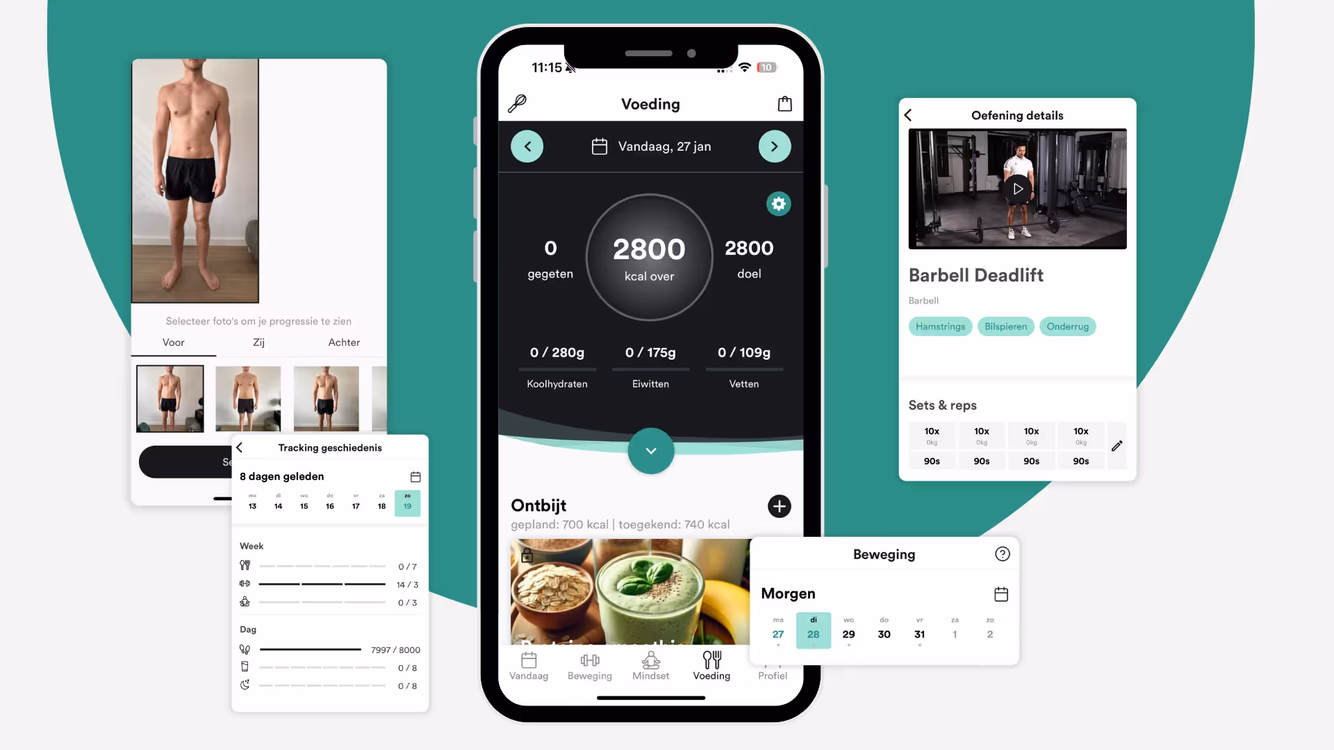 coaching app overzicht